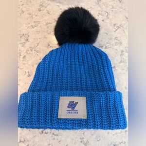 Grand Valley winter beanie with  Pom Pom